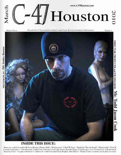 C-47 HOUSTON magazine side cover March 2010