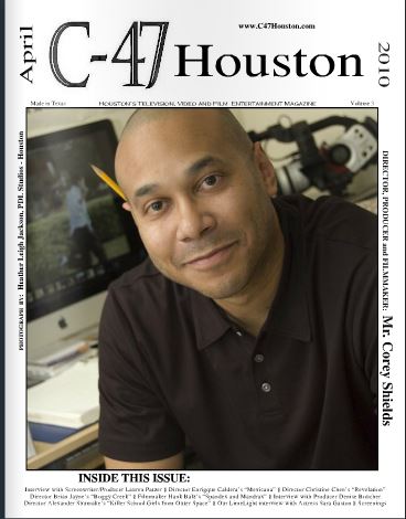 C-47 HOUSTON magazine side cover April 2010