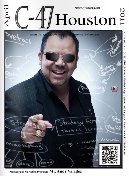 C-47 HOUSTON magazine side cover April 2011