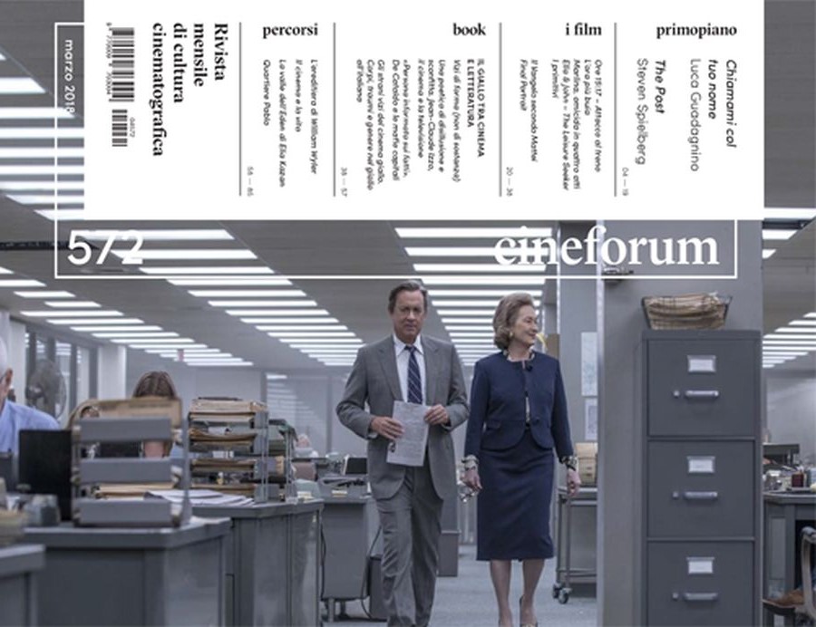 CINEFORUM magazine side cover Issue 572  March 2018