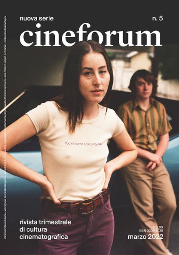 CINEFORUM magazine side cover Issue 5  March 2022