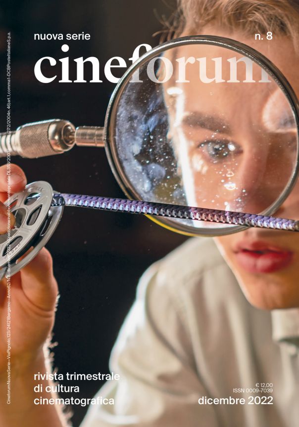 CINEFORUM magazine side cover Issue 8  December 2022
