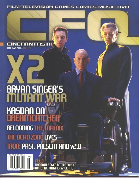 CFQ magazine side cover Issue 2 Vol 35 #2 2003