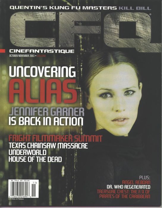 CFQ magazine side cover Issue 5 Vol 35 #5 2003
