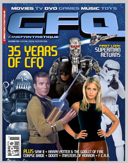 CFQ magazine side cover Issue 20 Vol 37 #8 2005