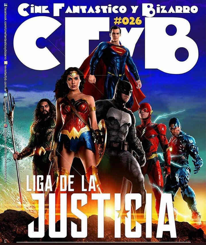 CFYB CINE FANTASTICO Y BIZARRO magazine side cover Issue 26  November 2017