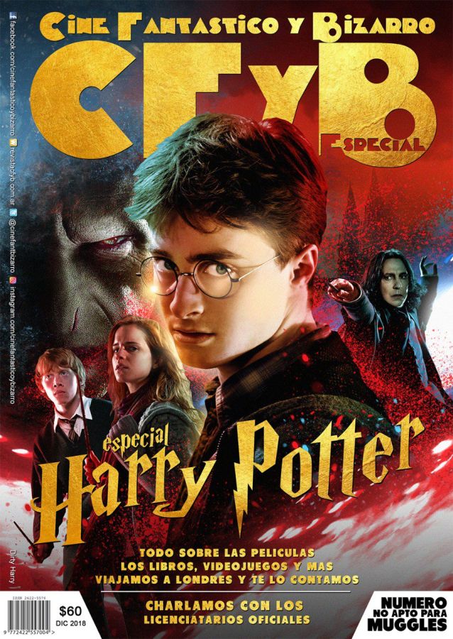 CFYB CINE FANTASTICO Y BIZARRO magazine side cover  December 2018