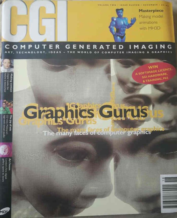 CGI magazine side cover Issue 11  December 1997