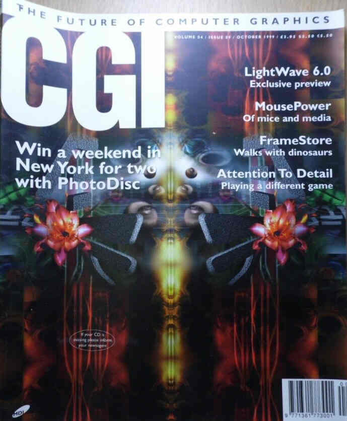 CGI magazine side cover  October 1999