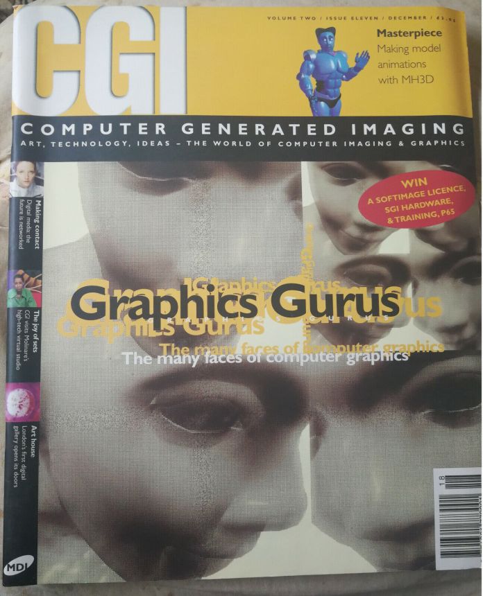 CGI (CANADA) magazine side cover  December 1997