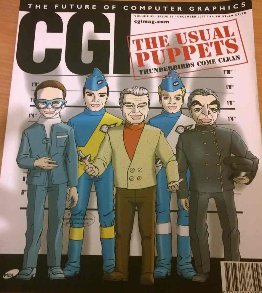 CGI (CANADA) magazine side cover December 2000