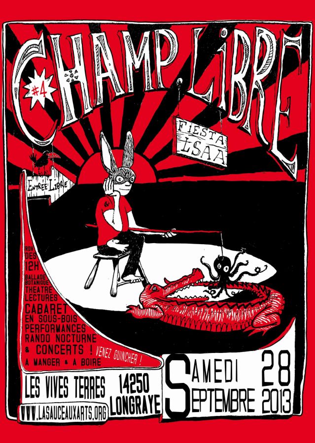 CHAMP LIBRE magazine side cover Issue 4 28 September 2013