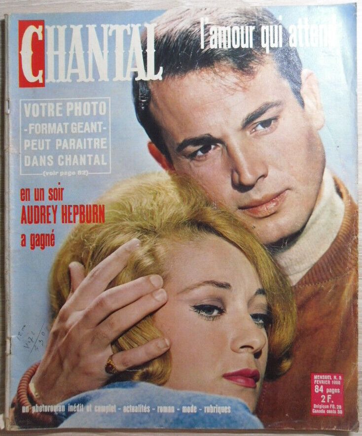 CHANTAL magazine side cover Issue 5  February 1966