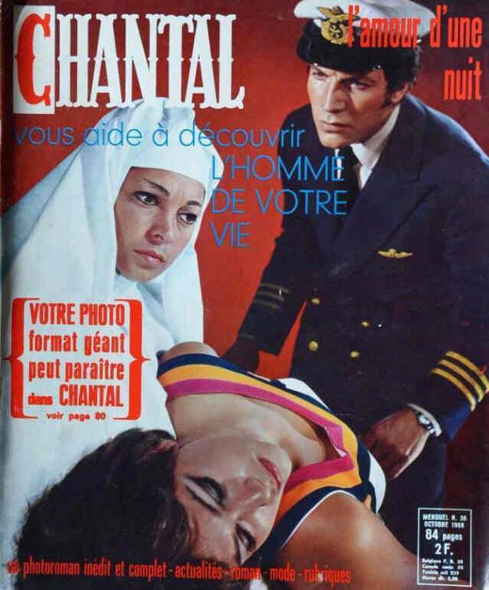 CHANTAL magazine side cover Issue 35  October 1968