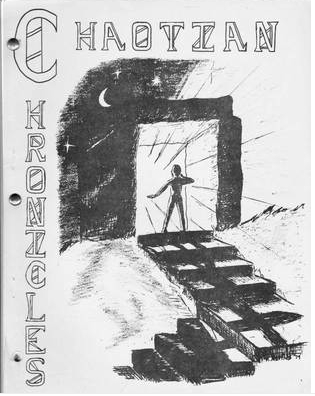 CHAOTIAN CHRONICLES magazine side cover Issue 3 March 1979