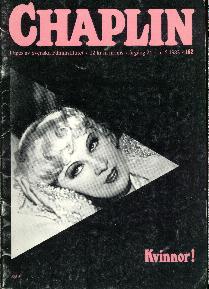 CHAPLIN magazine side cover Issue 5  1982