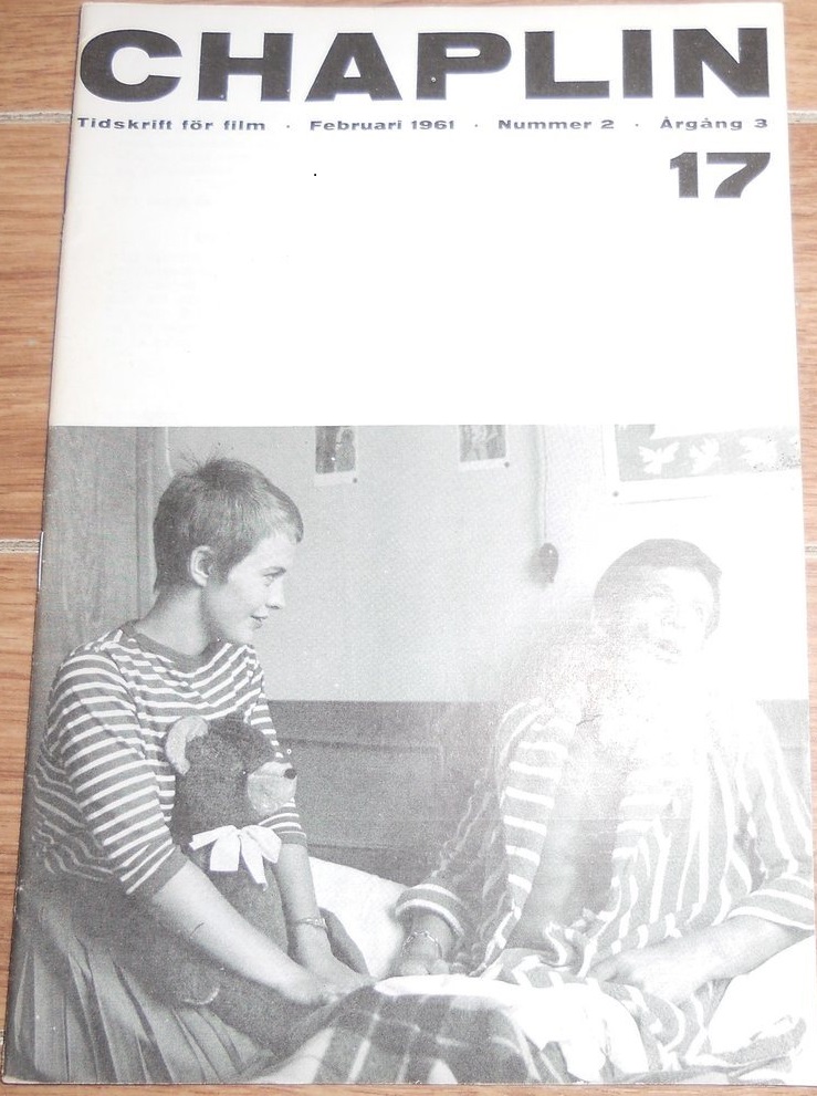 CHAPLIN magazine side cover Issue 17  February 1961