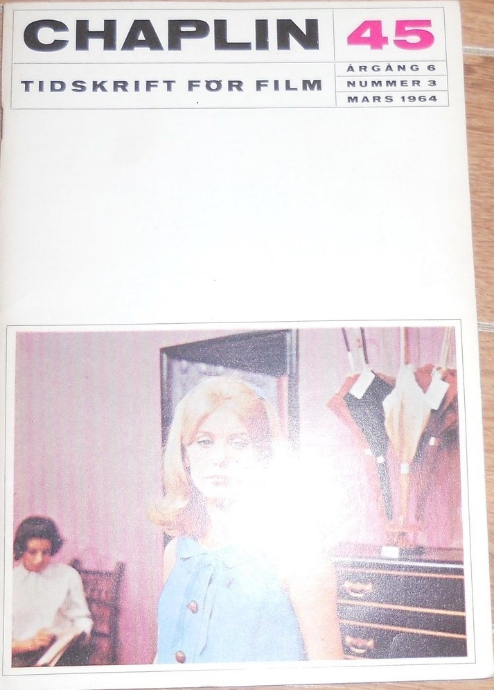 CHAPLIN magazine side cover Issue 45  March 1964