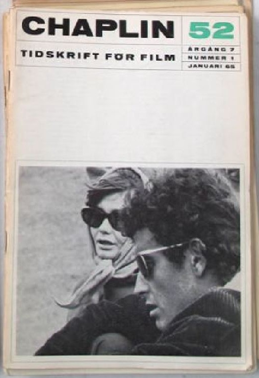 CHAPLIN magazine side cover Issue 52  January 1965