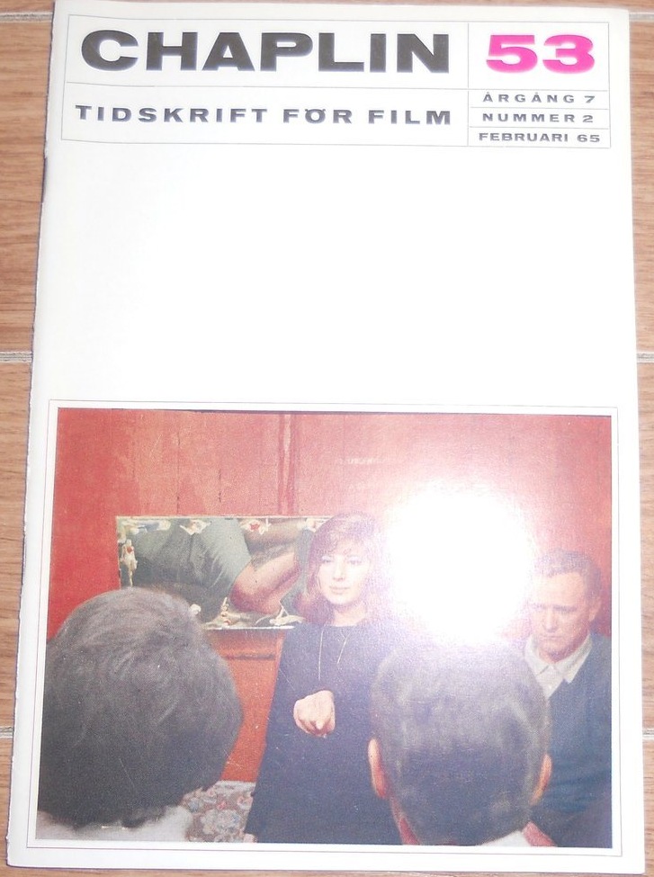 CHAPLIN magazine side cover Issue 53  February 1965