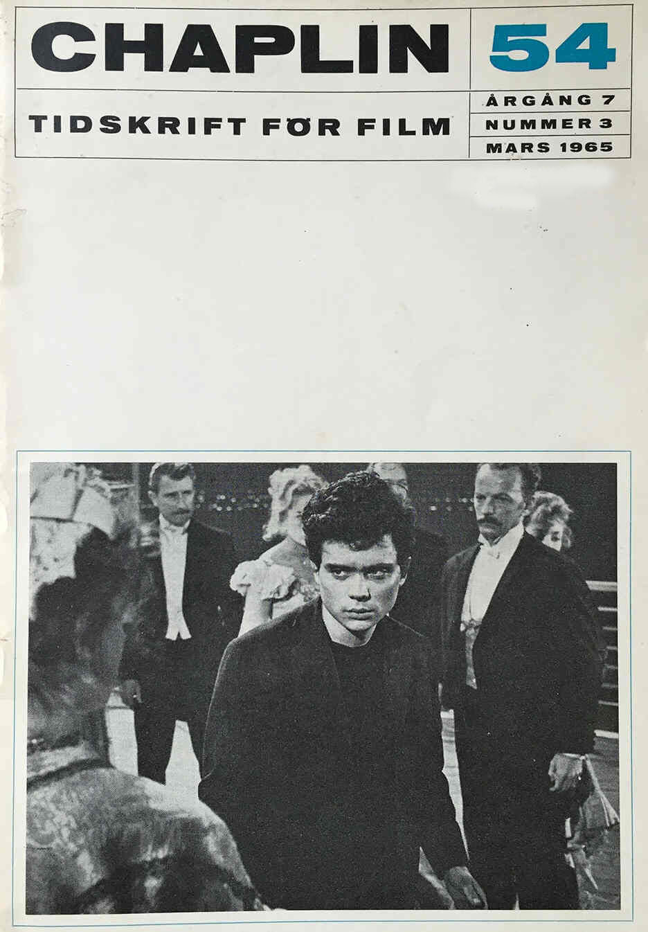 CHAPLIN magazine side cover Issue 54 March 1965
