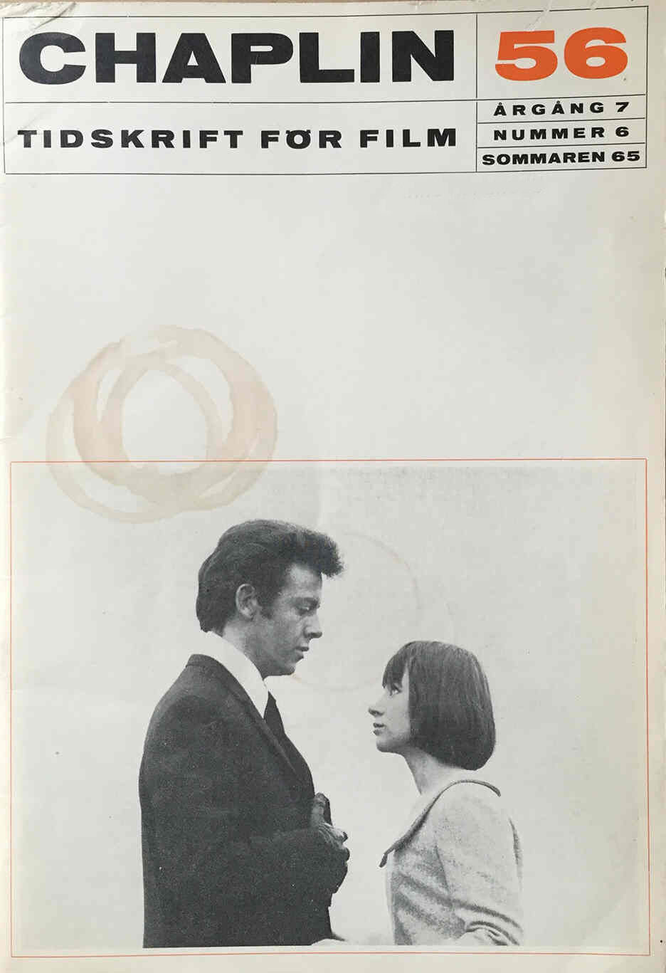 CHAPLIN magazine side cover Issue 56 Summer 1965