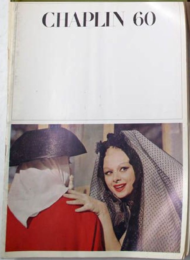 CHAPLIN magazine side cover Issue 60  January 1966
