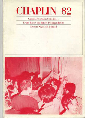 CHAPLIN magazine side cover Issue 82   1968