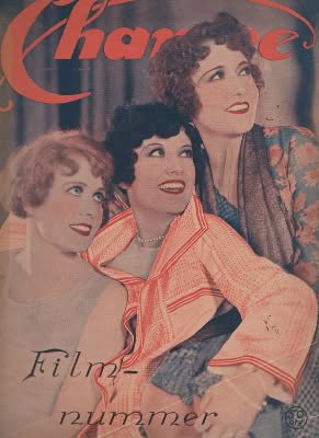CHARME (SWEDEN) magazine side cover  Vol 8 No  17 1 September 1928