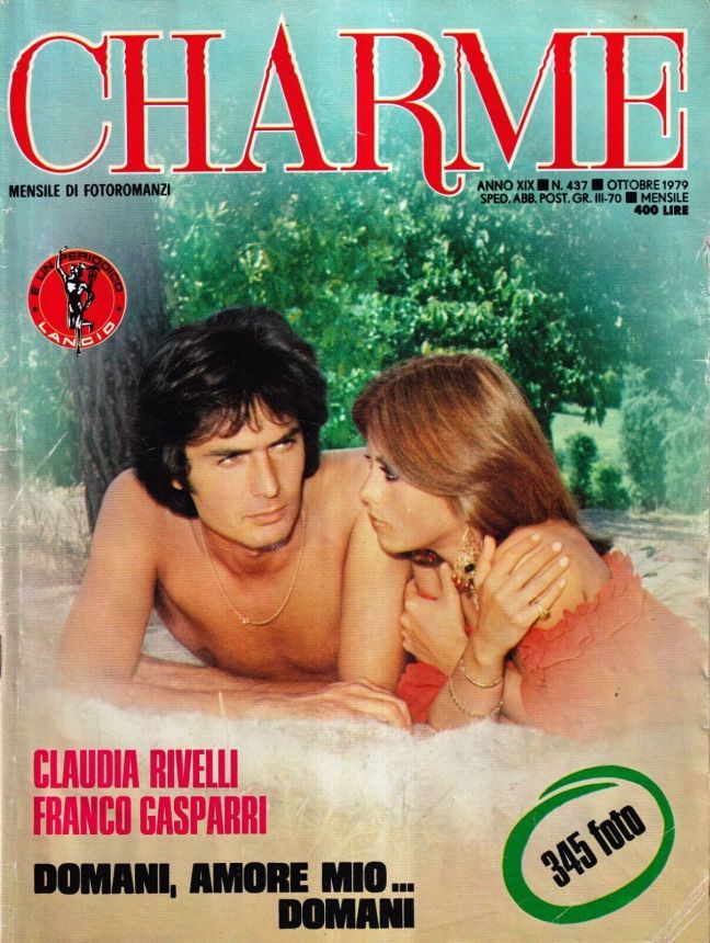 CHARME magazine side cover Issue 437  October 1979