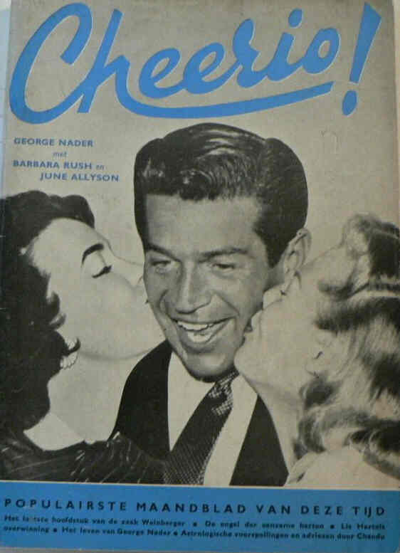 CHEERIO magazine side cover Issue 125  March 1957