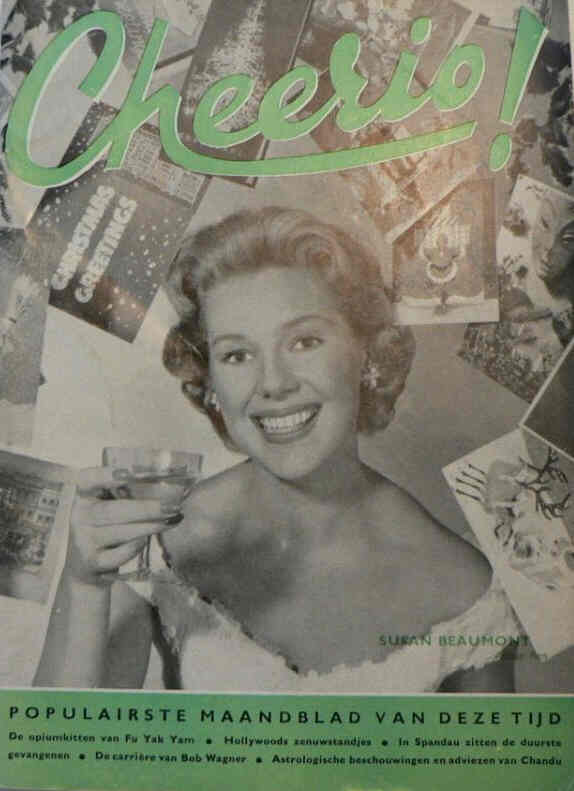 CHEERIO magazine side cover Issue 134  December 1957