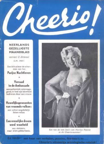 CHEERIO magazine side cover Issue 77 March 1953