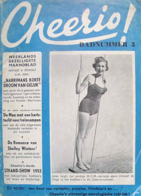 CHEERIO magazine side cover Issue 82 August 1953