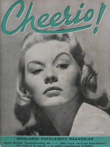 CHEERIO magazine side cover Issue 87 January 1954