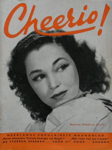 CHEERIO magazine side cover Issue 96 October 1954