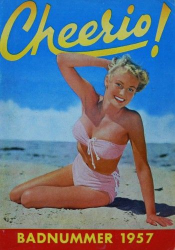 CHEERIO magazine side cover Issue 129 July 1957