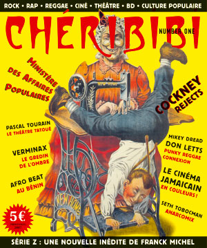 CHERIBIBI magazine side cover Issue 1 Spring 2007