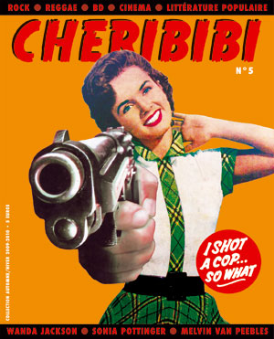 CHERIBIBI magazine side cover Issue 5 Autumn 2009