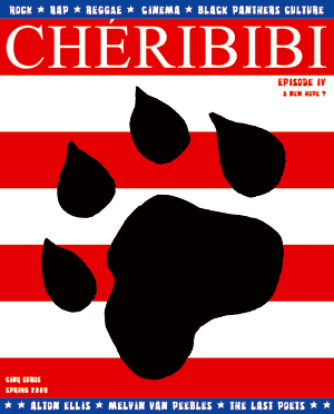 CHERIBIBI magazine side cover Issue 4 Spring 2009