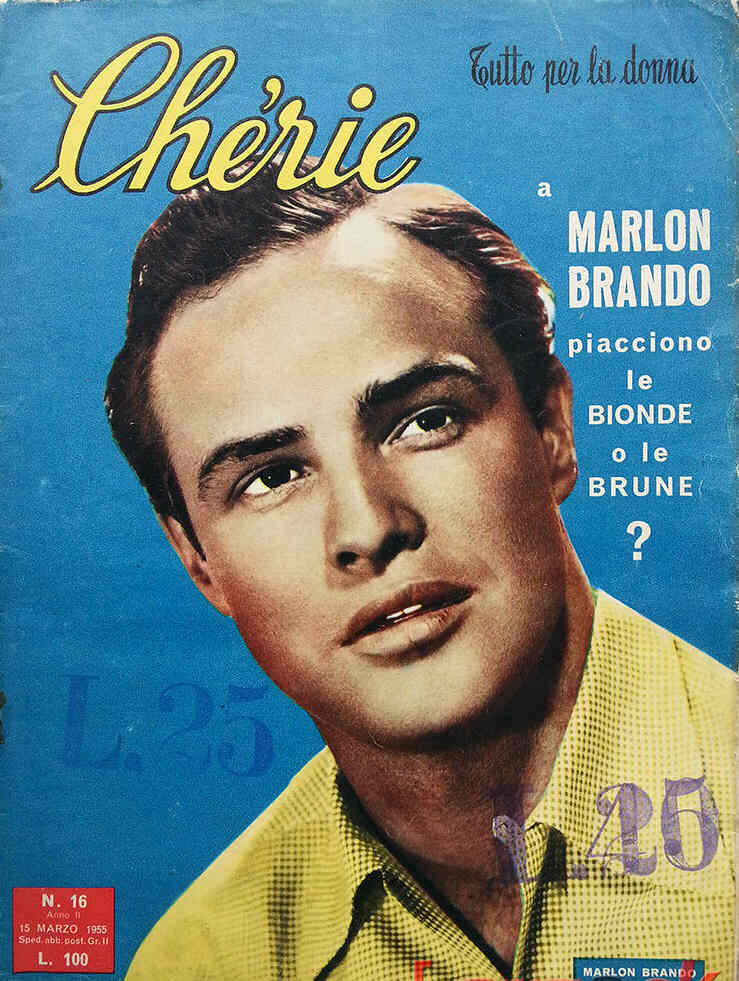 CHERIE magazine side cover Issue 16 15 March 1955