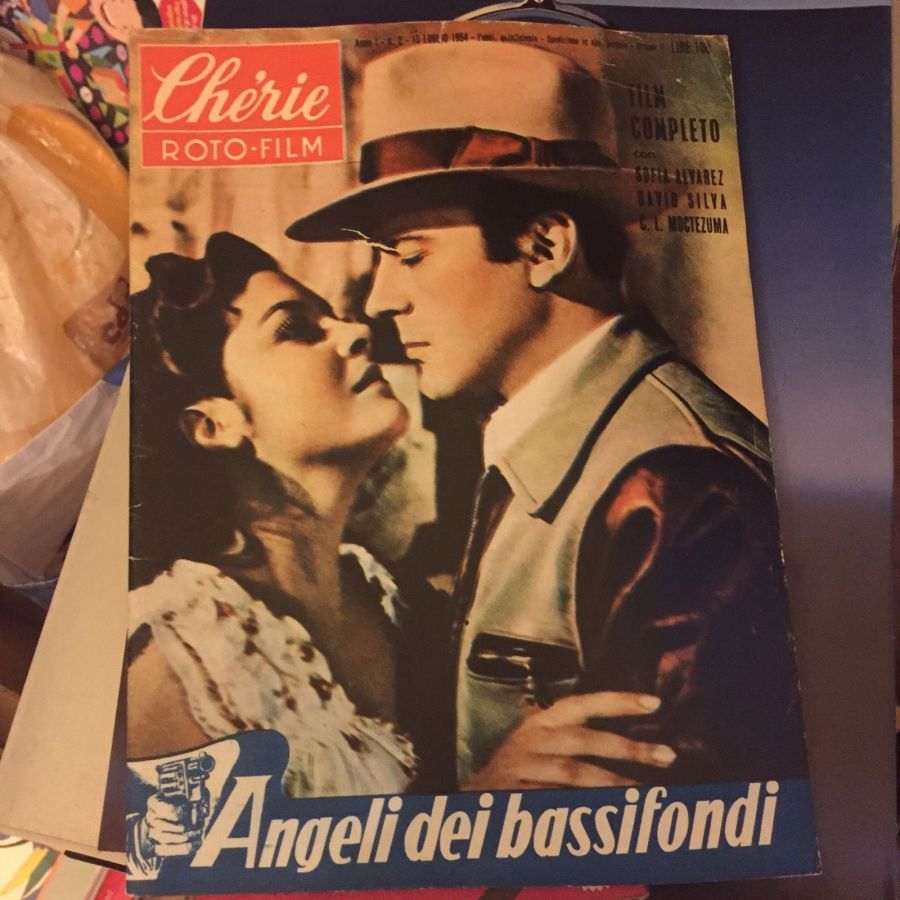 CHERIE magazine side cover Issue 2 15 July 1954