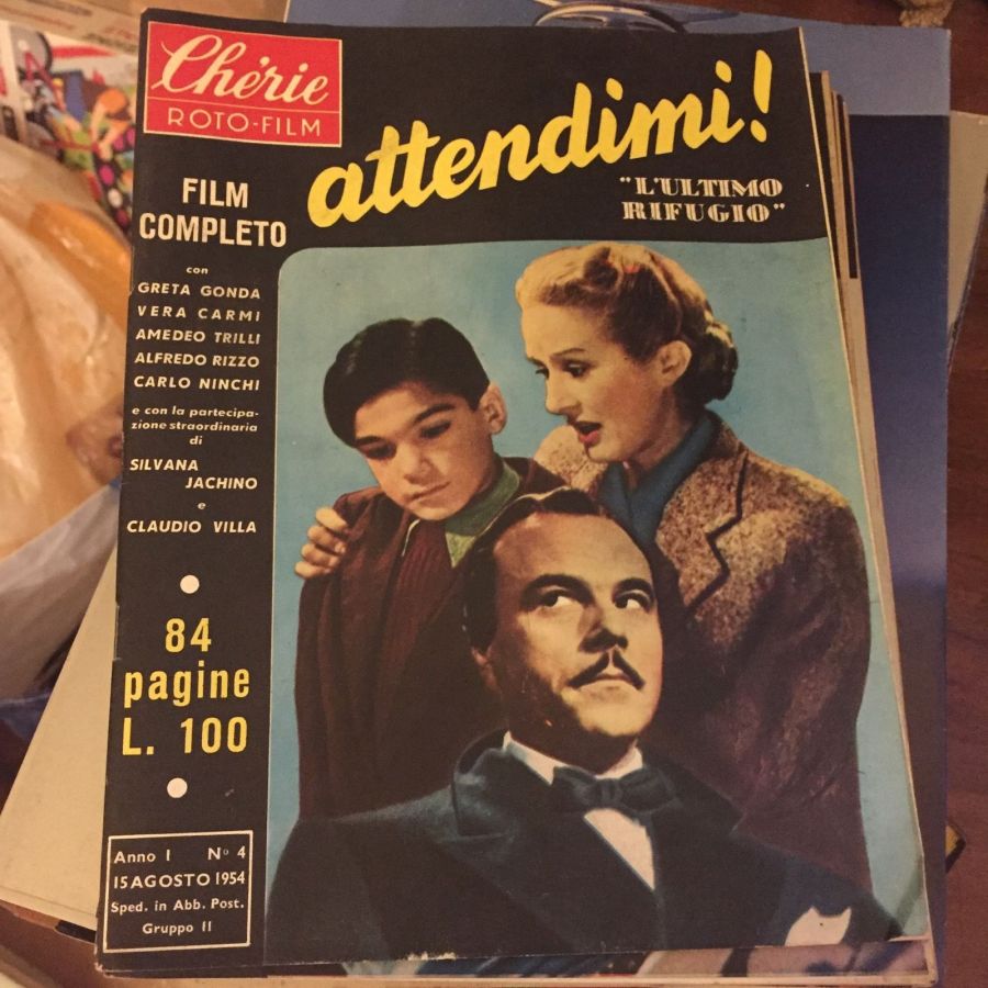 CHERIE magazine side cover Issue 4 15 August 1954