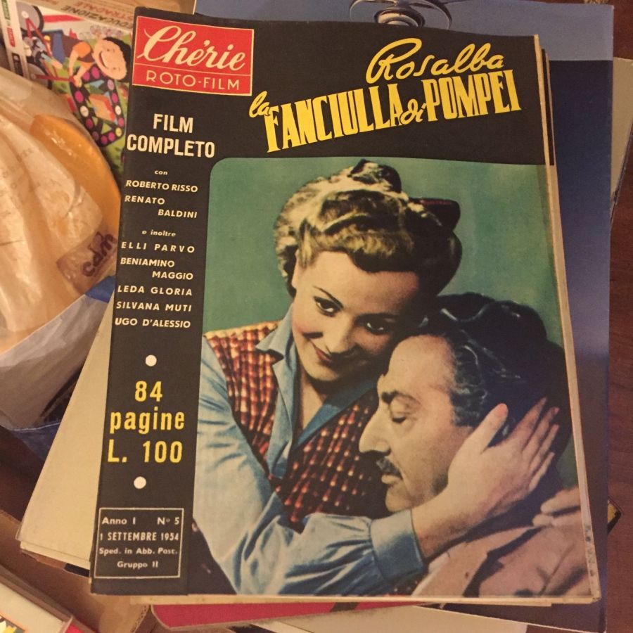 CHERIE magazine side cover Issue 5 1 September 1954