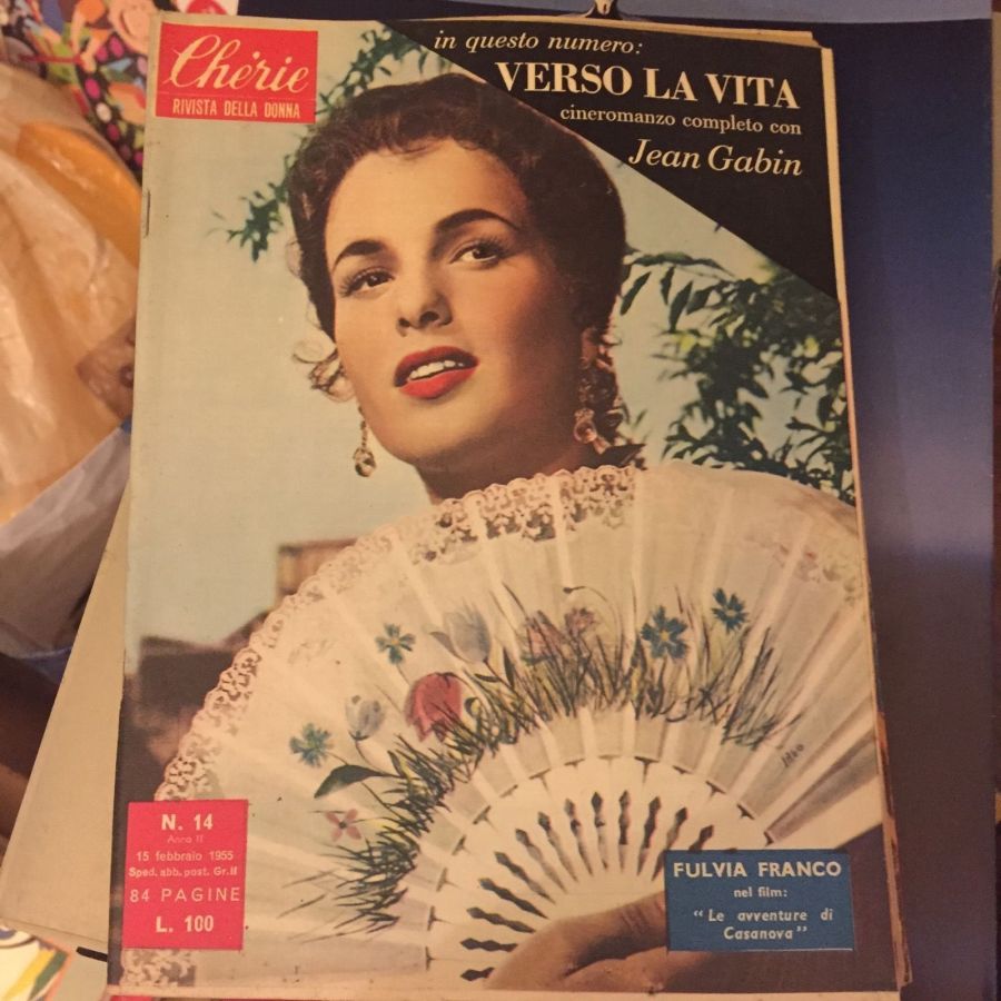 CHERIE magazine side cover Issue 14 15 February 1955