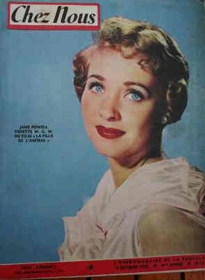 CHEZ NOUS magazine side cover Issue 41 13 October 1955