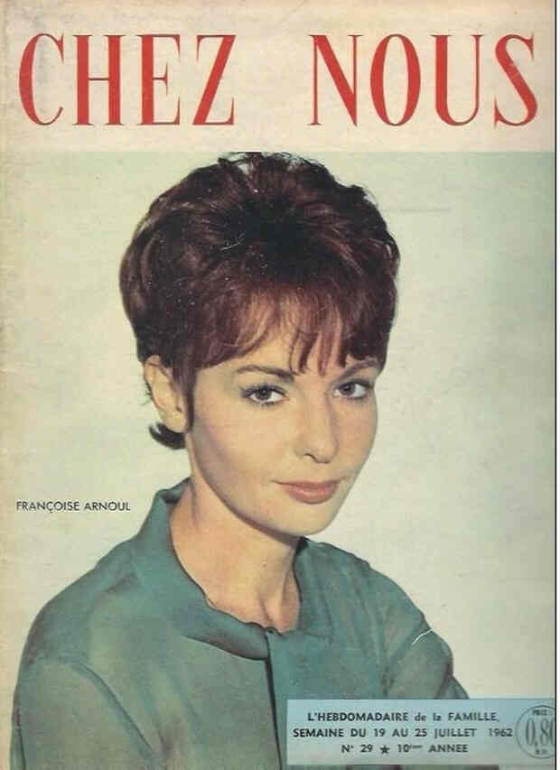 CHEZ NOUS magazine side cover Issue 29 19 July 1962