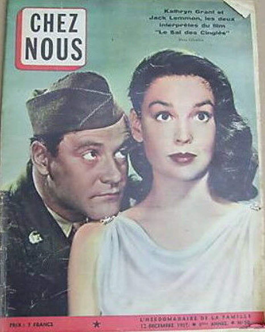 CHEZ NOUS magazine side cover Issue 50 12 December 1957