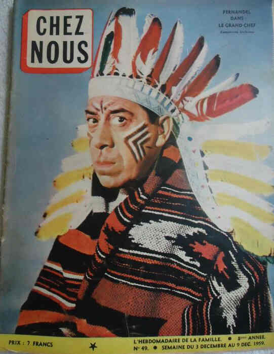 CHEZ NOUS magazine side cover Issue 49 3 December 1959