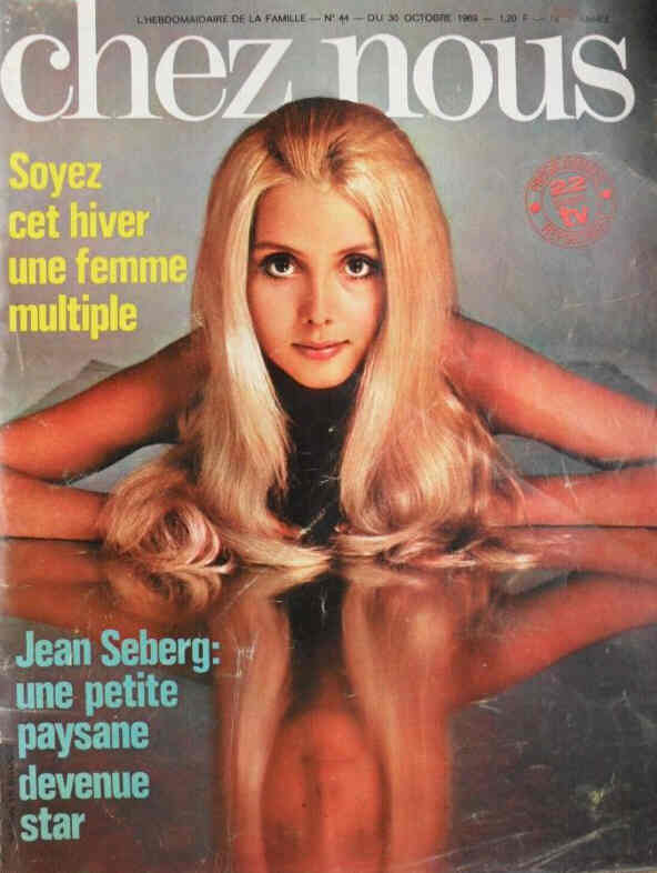 CHEZ NOUS magazine side cover Issue 44 30 October 1969